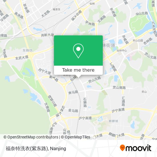 福奈特洗衣(紫东路) map