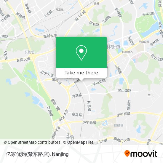 亿家优购(紫东路店) map