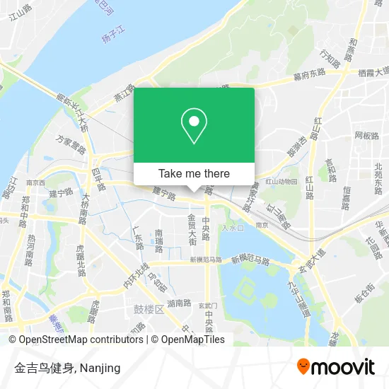 金吉鸟健身 map
