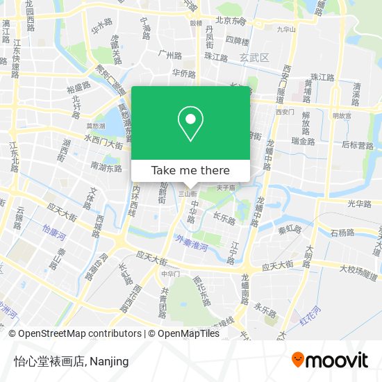 怡心堂裱画店 map