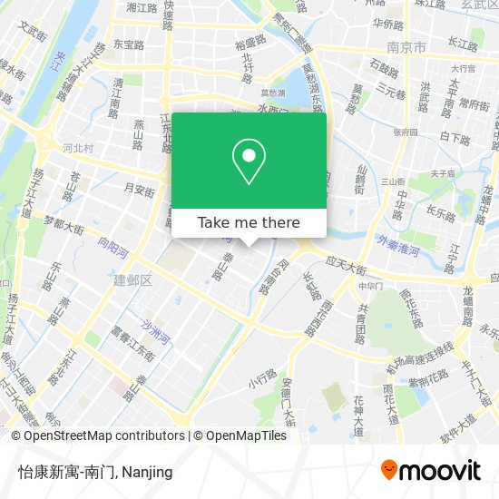 怡康新寓-南门 map