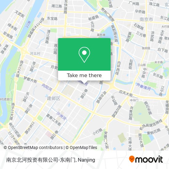 南京北河投资有限公司-东南门 map
