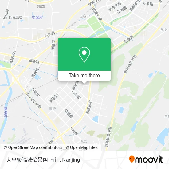 大里聚福城怡景园-南门 map