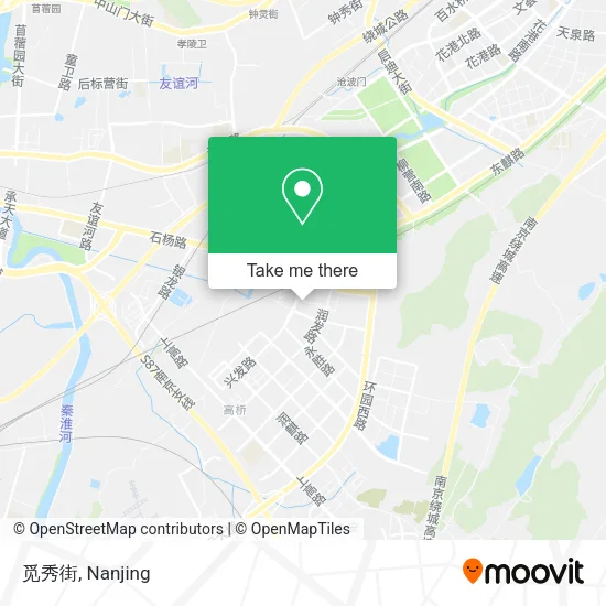 觅秀街 map