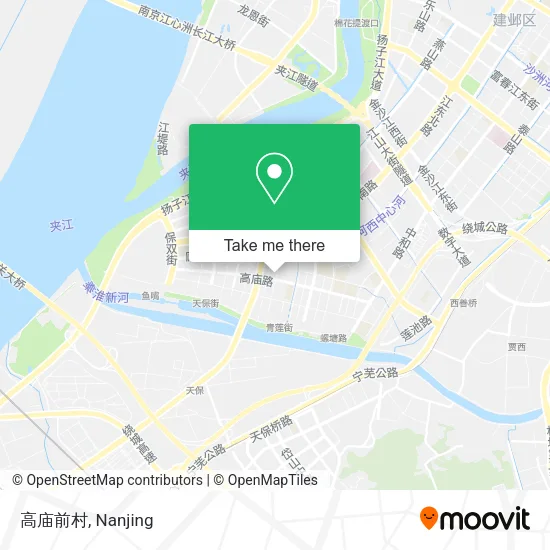 高庙前村 map