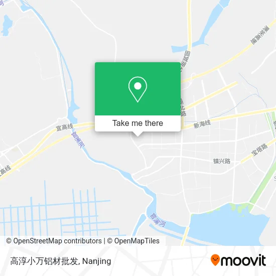 高淳小万铝材批发 map