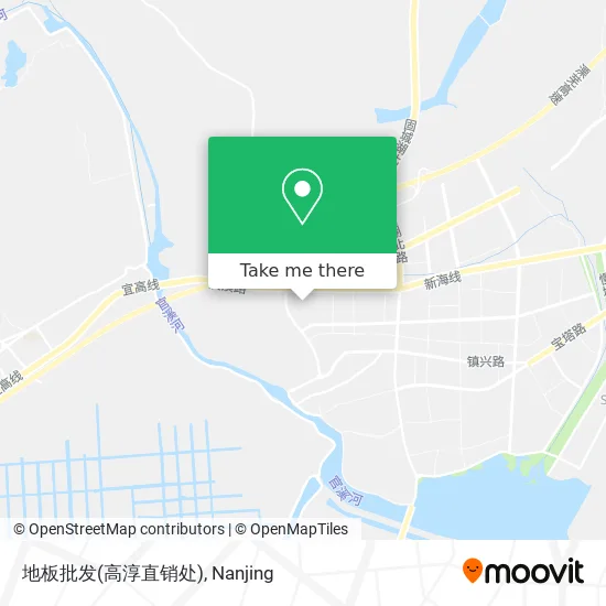 地板批发(高淳直销处) map