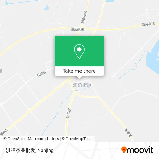 洪福茶业批发 map