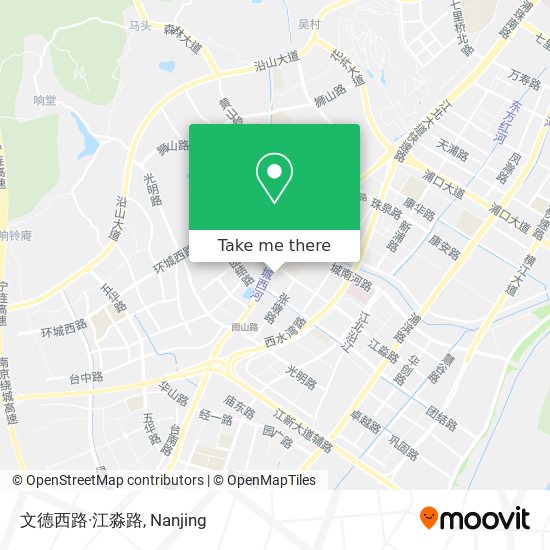文德西路·江淼路 map