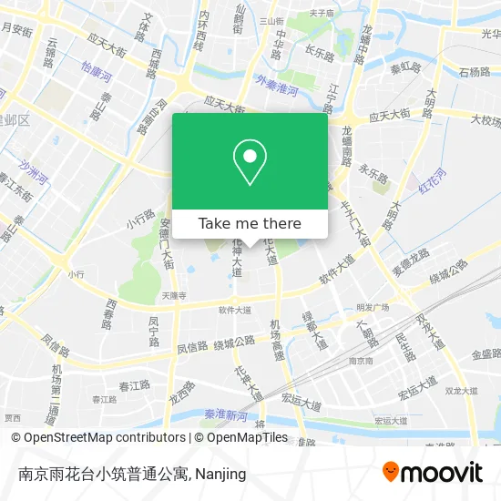 南京雨花台小筑普通公寓 map