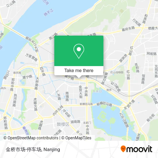金桥市场-停车场 map