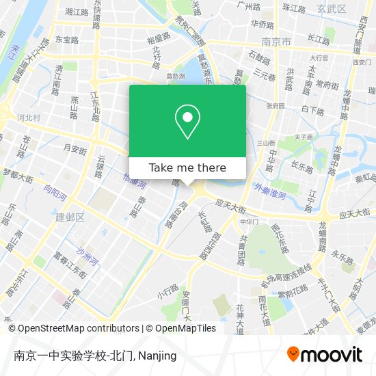 南京一中实验学校-北门 map