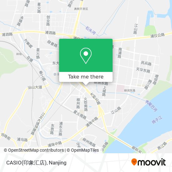 CASIO(印象汇店) map