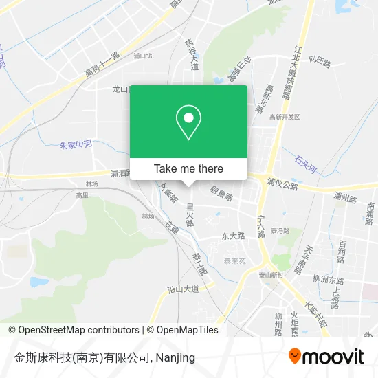 金斯康科技(南京)有限公司 map