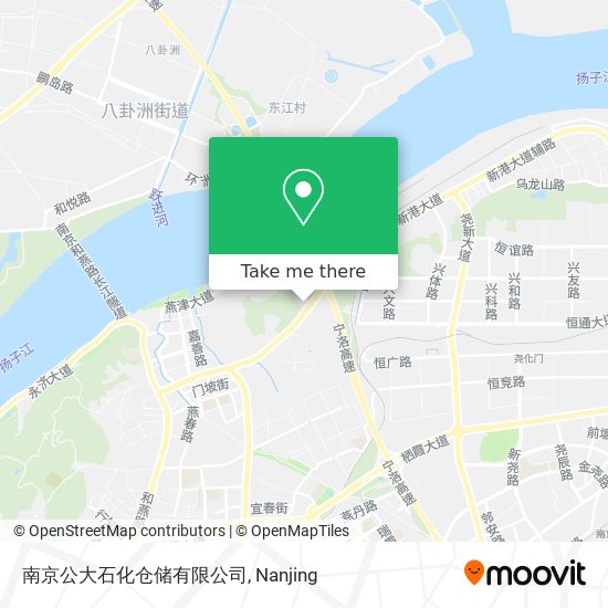 南京公大石化仓储有限公司 map