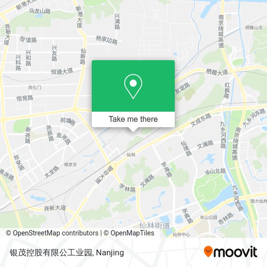 银茂控股有限公工业园 map