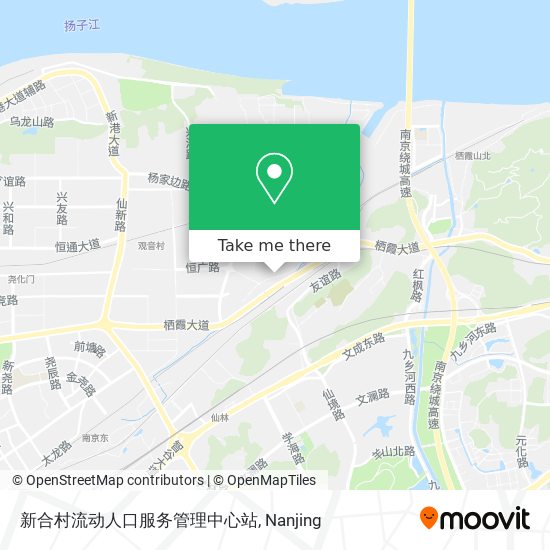 新合村流动人口服务管理中心站 map