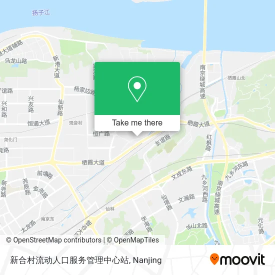 新合村流动人口服务管理中心站 map