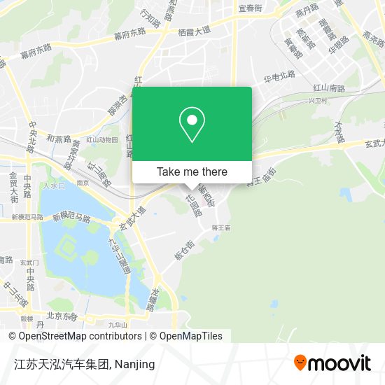 江苏天泓汽车集团 map