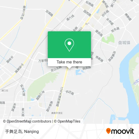 手舞足岛 map