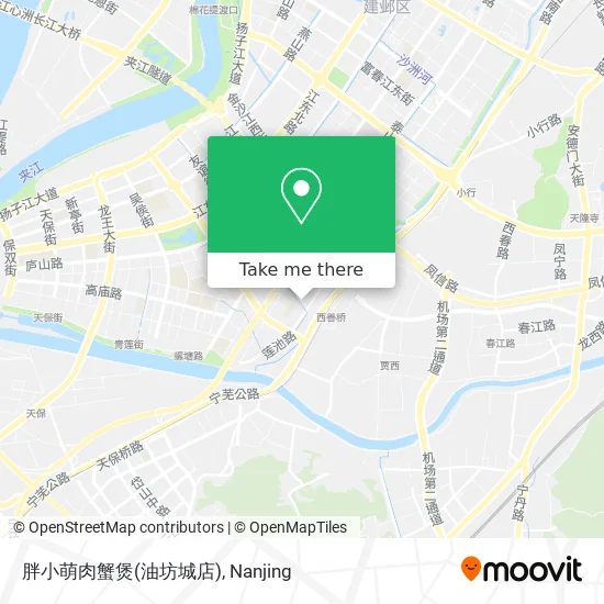 胖小萌肉蟹煲(油坊城店) map