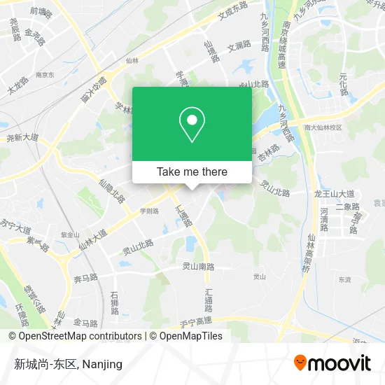 新城尚-东区 map