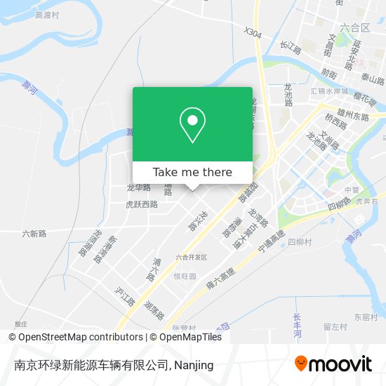 南京环绿新能源车辆有限公司 map