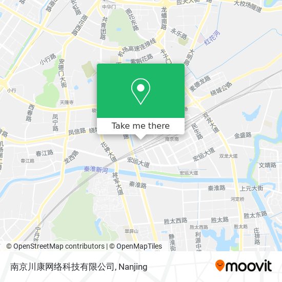 南京川康网络科技有限公司 map