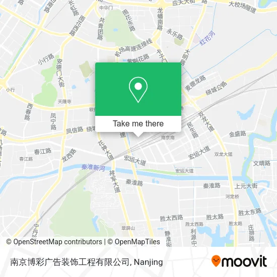 南京博彩广告装饰工程有限公司 map