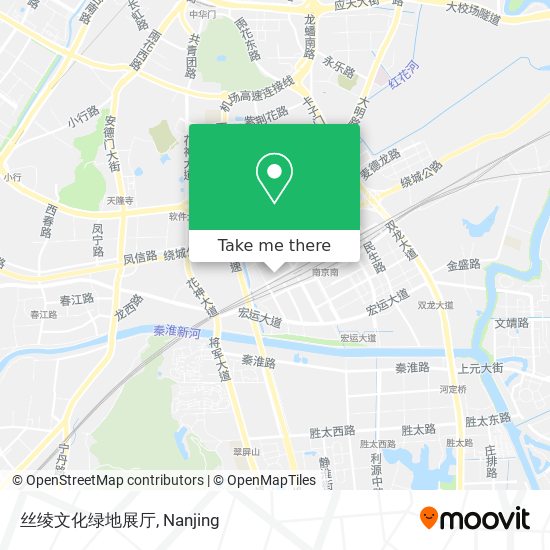 丝绫文化绿地展厅 map