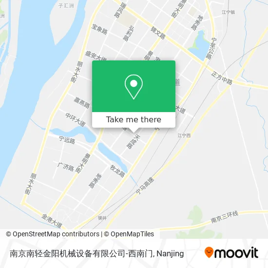 南京南轻金阳机械设备有限公司-西南门 map