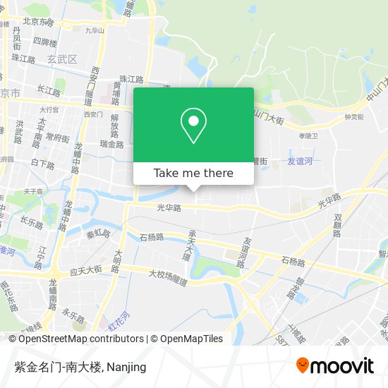 紫金名门-南大楼 map