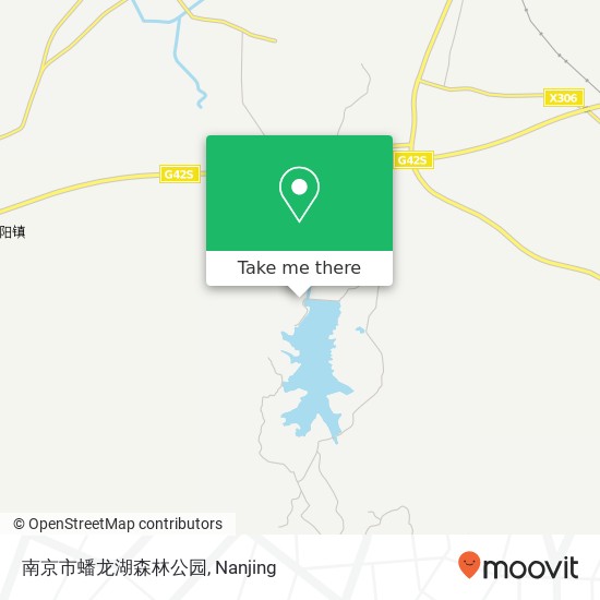 南京市蟠龙湖森林公园 map