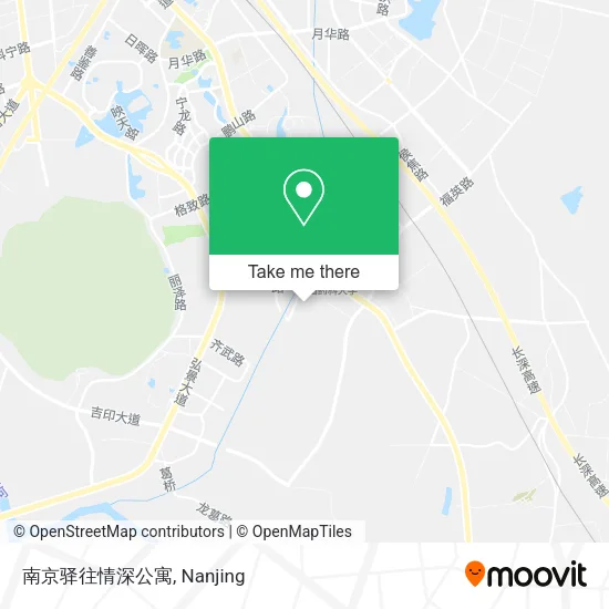 南京驿往情深公寓 map
