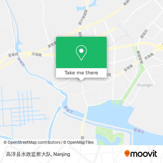 高淳县水政监察大队 map