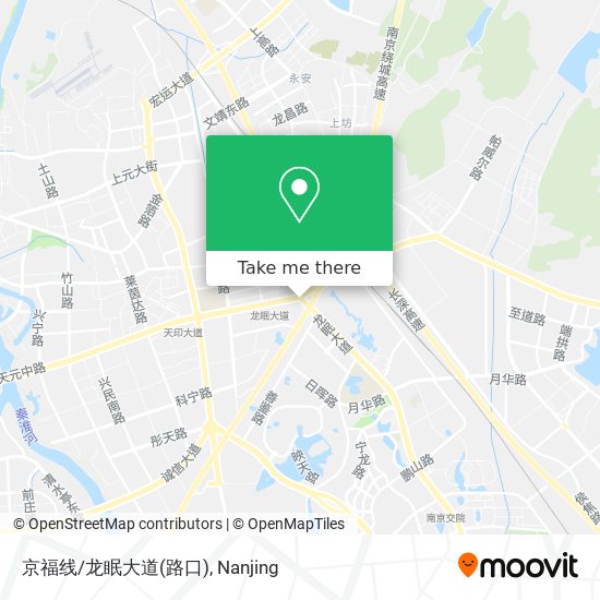 京福线/龙眠大道(路口) map