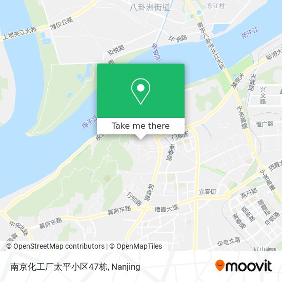 南京化工厂太平小区47栋 map