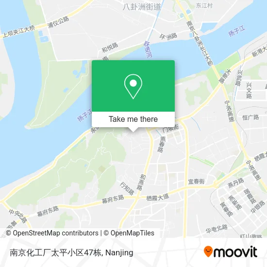 南京化工厂太平小区47栋 map