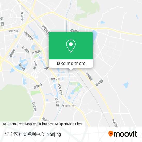 江宁区社会福利中心 map
