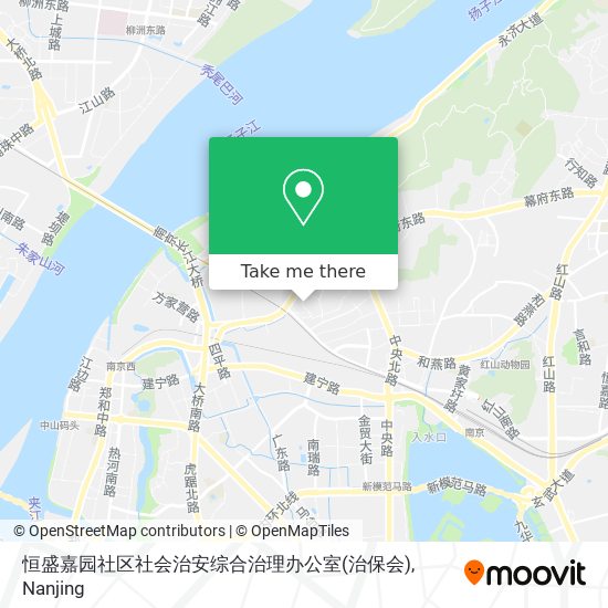 恒盛嘉园社区社会治安综合治理办公室(治保会) map
