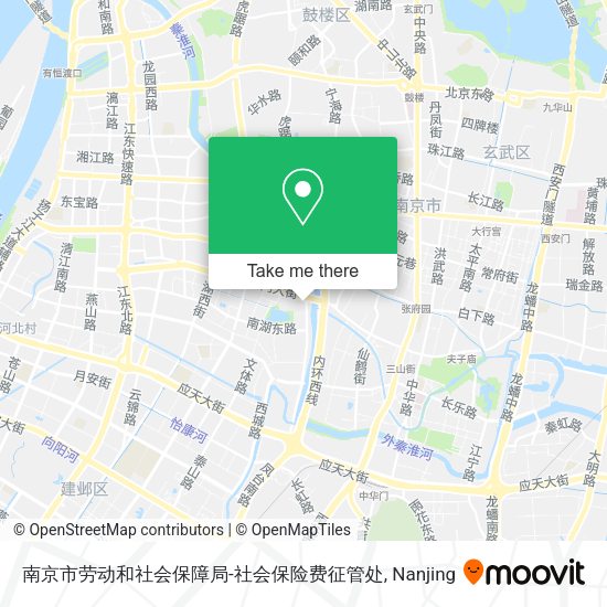 南京市劳动和社会保障局-社会保险费征管处 map