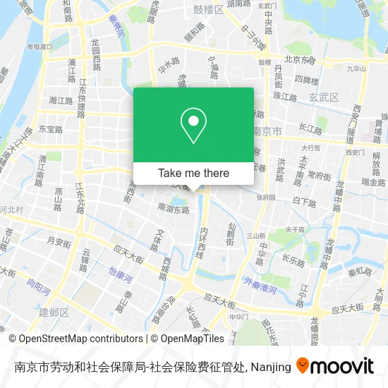 南京市劳动和社会保障局-社会保险费征管处 map