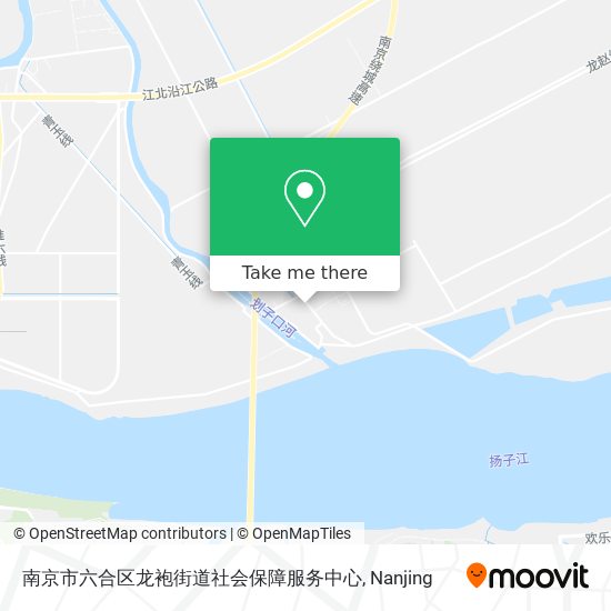 南京市六合区龙袍街道社会保障服务中心 map