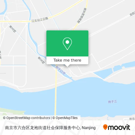 南京市六合区龙袍街道社会保障服务中心 map