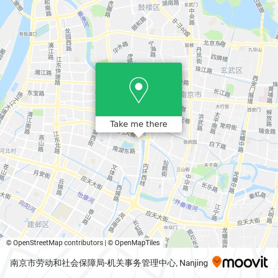南京市劳动和社会保障局-机关事务管理中心 map