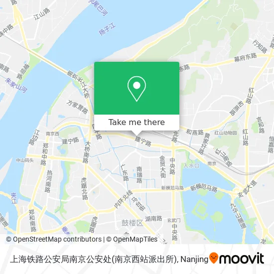 上海铁路公安局南京公安处(南京西站派出所) map