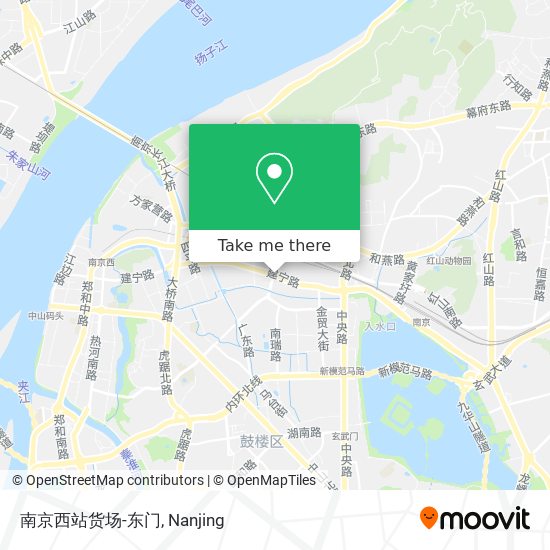 南京西站货场-东门 map