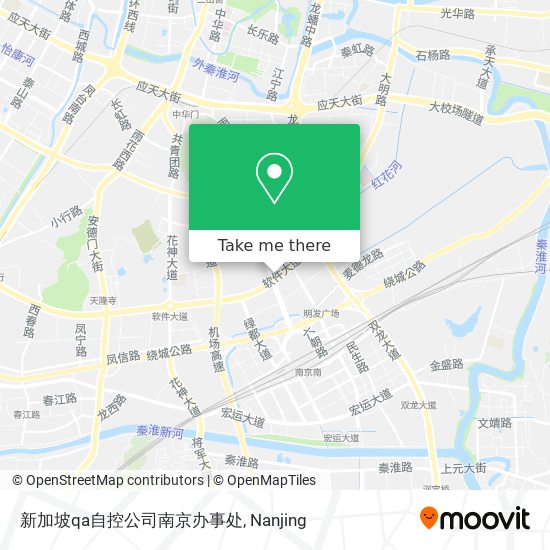 新加坡qa自控公司南京办事处 map