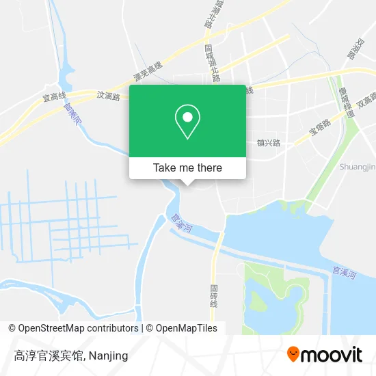 高淳官溪宾馆 map
