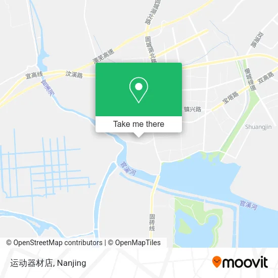 运动器材店 map